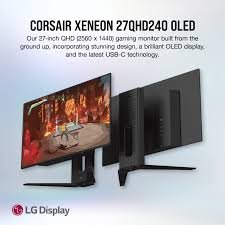 best gaming monitor for rtx 4070 Corsair XENEON 27QHD240