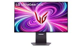 Best gaming monitor for RTX 4060: LG UltraGear 32GS95UE-B