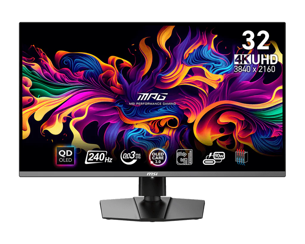 Best gaming monitor - MSI MPG 321URX QD-OLED