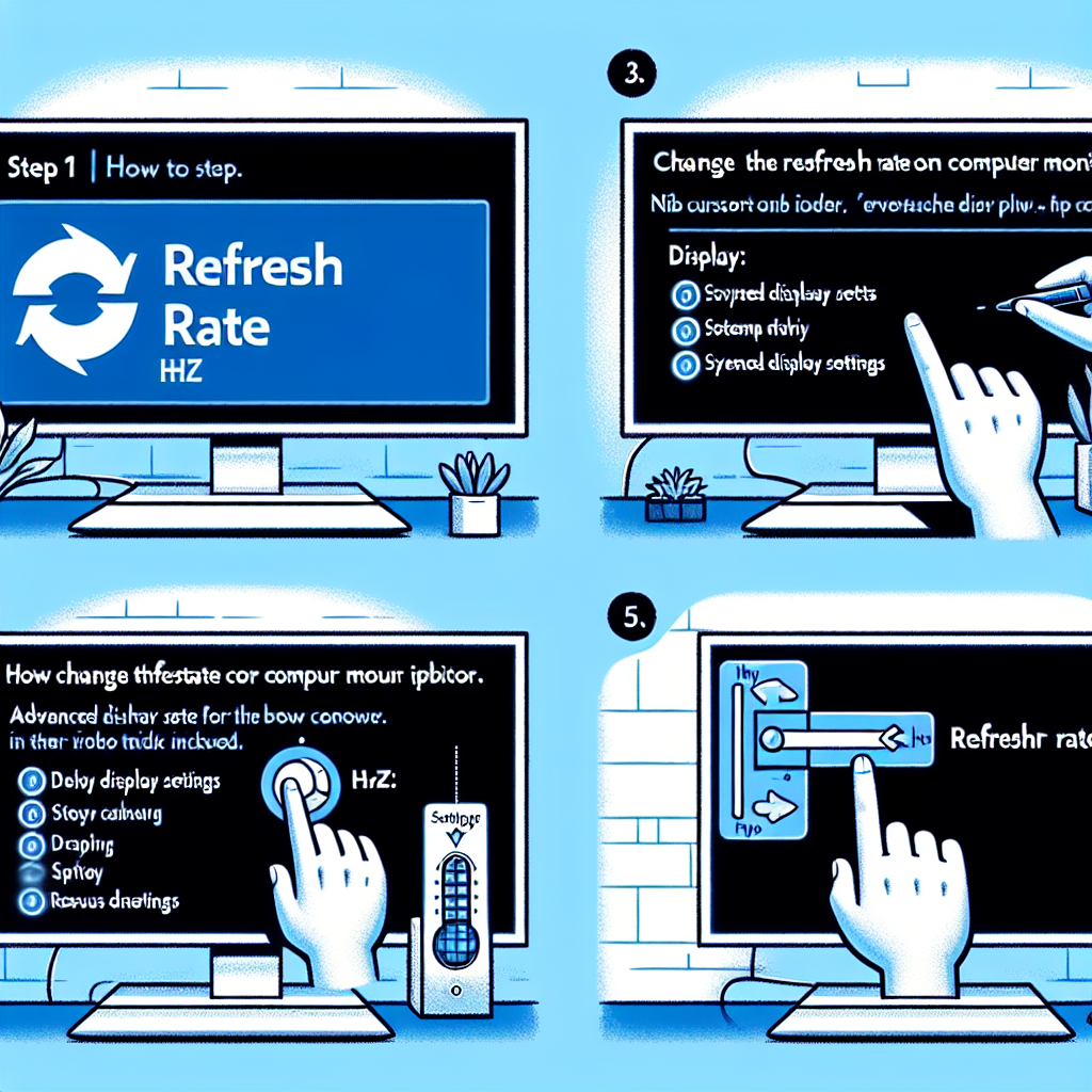 How to Change Monitor Refresh Rate: A Step-by-Step Guide